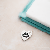 Paw print pendant - individual