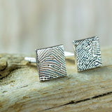 "Tender Touch" Fingerprint Cufflinks