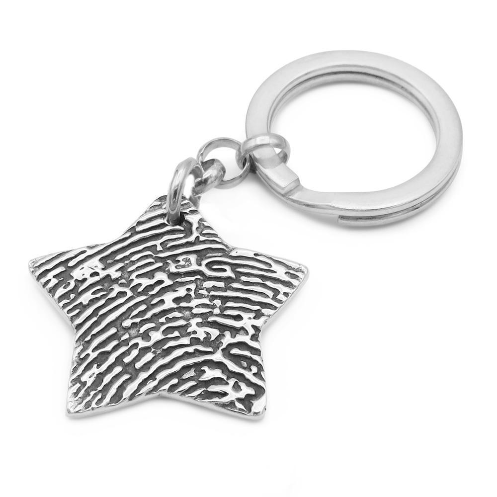 "Tender Touch" Fingerprint Keyring-Smallprint